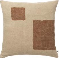 Ferm Living Dekoratyvinis pagalvės užvalkalas Oleo smėlio rudos spalvos 50 x 50 cm