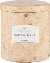 Blomus Kvapioji žvakė Frabli Cotton Island travertine 9 cm
