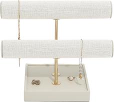 Stackers Papuošalų laikiklis Stackers Bangle lininis šviesios bežinės spalvos