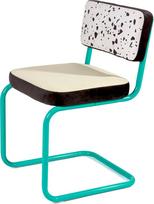 Seletti Kėdė Seletti Superchair su žaliu rėmeliu terrazzo