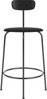 Audo Copenhagen Baro kėdė Afteroom Atlošas iš juodojo ąžuolo odinė sėdimoji dalis juodos spalvos 92 cm