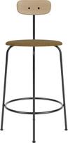Audo Copenhagen Baro kėdė Afteroom Bouclé Atlošas iš šviesaus ąžuolo su minkšta sėdimąja dalimi bežinės spalvos 92 cm