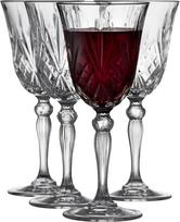 LyngbyGlas Raudono vyno taurės Melodia 270 ml 4 vnt.
