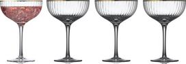 LyngbyGlas Kokteilių ir gėrimų taurės Palermo Gold 315 ml 4 vnt.