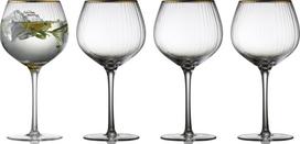 LyngbyGlas Džino ir toniko taurės Palermo Gold 650 ml 4 vnt.