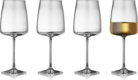 LyngbyGlas Balto vyno taurės Zero 430 ml 4 vnt.