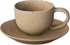 Blomus Espresso puodeliai Kumi su lėkštutėmis fungi 60 ml 2 vnt.