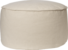 Ferm Living Pufas Aun balkšvos spalvos 80 cm