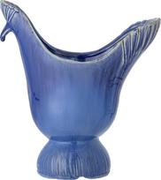 Bloomingville Dekoratyvinė vaza Wylie mėlynos spalvos 29 cm