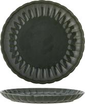Bloomingville Pietų lėkštė Latina tamsiai žalios spalvos 27 cm