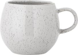 Bloomingville Puodelis Addison baltos spalvos 500 ml