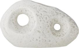 Bloomingville Dekoratyvinė vaza Caia baltos spalvos 16 cm