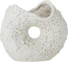 Bloomingville Dekoratyvinė vaza Fianna baltos spalvos 12 cm