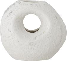 Bloomingville Dekoratyvinė vaza Caia baltos spalvos 11 cm