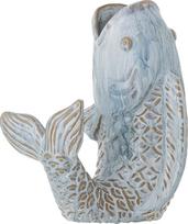 Bloomingville Dekoratyvinė vaza Hiro mėlynos spalvos 21 cm