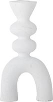 Bloomingville Žvakidė klasikinei žvakei Syra baltos spalvos 21 cm