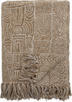 Bloomingville Lovatiesė Bresso prekė perdirbta rudos spalvos 130 x 160 cm