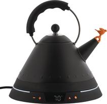 Alessi Elektrinis virdulys su temperatūros valdymu Alessi MG32 matinės juodos spalvos 1,5 l