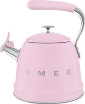 Smeg  Virdulys su švilpuku 50's Style pastelinės rožinės spalvos