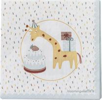Bloomingville Celebrate popierinės servetėlės, 33 x 33 cm, mėlynos, 20 vnt.