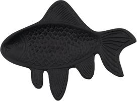 House Doctor Sienos dekoracija Fish, 19,5 cm, juoda