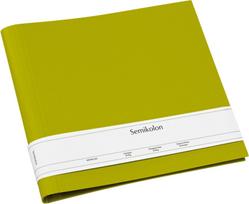 Semikolon Photograph 23 Ring nuotraukų albumas, matcha žalios spalvos, segtuvas