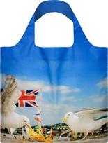 LOQI Pirkinių krepšys LOQI Museum Martin Parr Seagulls Eating Chips, perdirbtas