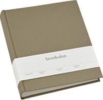 Semikolon Uni Classic nuotraukų albumas, vidutinis, rusvai pilkas