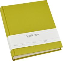 Semikolon Uni Classic nuotraukų albumas, vidutinis, matcha žalios spalvos