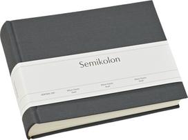Semikolon Uni Classic nuotraukų albumas, mažas, tamsiai pilkas