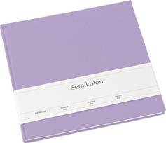 Semikolon Svečių knyga Semikolon Slim, alyvinė