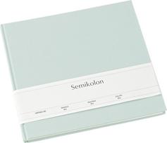 Semikolon Svečių knyga Semikolon Slim, mėtų spalvos
