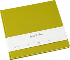 Semikolon Svečių knyga Semikolon Slim, matcha žalia