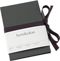 Semikolon Nuotraukų albumas Uni Leporello, vertikalus, tamsiai pilkas