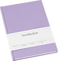 Semikolon Užrašų knygelė Uni Classic, A5, be linijų, alyvinė