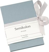 Semikolon Nuotraukų albumas Leporello Classico Petit Atelier, šviesiai mėlynas