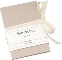 Semikolon Nuotraukų albumas Leporello Classico Petit Atelier, smėlio spalvos
