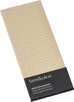 Semikolon Mėnesinis lipnus planuoklis Semikolon, rusvai pilkas