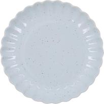 House Doctor Pusryčių lėkštė Scallop, 20 cm, šviesiai mėlyna