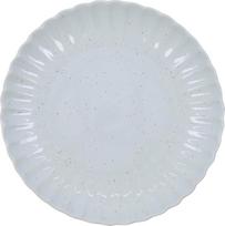 House Doctor Pietų lėkštė Scallop, 26 cm, šviesiai mėlyna