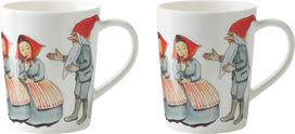 Design House Stockholm Puodeliai karštam vynui Elsa Beskow Elf Family, 2 vnt.
