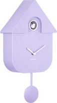Karlsson Sieninis laikrodis Modern Cuckoo, šviesiai violetinis