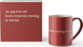Design House Stockholm Puodelis Astrid, raudonas