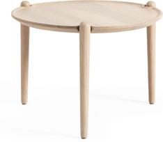 Design House Stockholm Kavos staliukas Aria, apvalus, 37 cm, šviesus ąžuolas