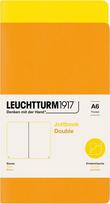 Leuchtturm 1917 Užrašų knygelės Jottbook A6, lygūs lapai, lankstus viršelis, geltonos ir oranžinės spalvos, 80 g/m², 2 vnt.