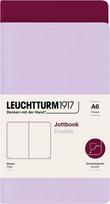 Leuchtturm 1917 Užrašų knygelės Jottbook A6, lygūs lapai, lankstus viršelis, alyvinė ir bordo, 80 g/m², 2 vnt.