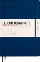 Leuchtturm 1917 Užrašų knygelė Leuchtturm 1917, kietais viršeliais, lygi, A4+, 235 puslapiai, tamsiai mėlyna, 100 g/m²
