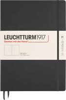 Leuchtturm 1917 Užrašų knygelė Leuchtturm 1917, kietais viršeliais, lygi, A4+, 235 puslapiai, juoda, 100 g/m²