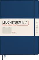 Leuchtturm 1917 Užrašų knygelė Leuchtturm 1917 A4+, linijomis, kietu viršeliu, 235 puslapiai, tamsiai mėlyna, 100 g/m²