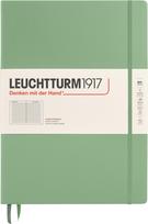 Leuchtturm 1917 Užrašų knygelė Leuchtturm 1917 A4+, linijomis, kietu viršeliu, 235 puslapiai, šalavijo žalia, 100 g/m²
